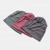 Men   Women Striped Warm Outdoor Solid Color Casual Personality Brimless Beanie Hat