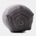 Men   Women Striped Warm Outdoor Solid Color Casual Personality Brimless Beanie Hat