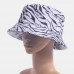 Unisex Overlay Horse Pattern Casual Travel Foldable Sunshade Hat Bucket Hat