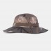 Men Camouflage Mesh Breathable Big Brim Outdoor Mountaineering Sunshade Bucket Hat